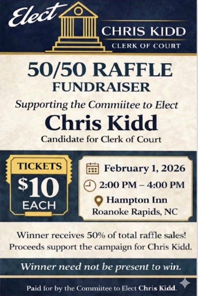 50/50 Raffle Fundraiser - January 27, 2026